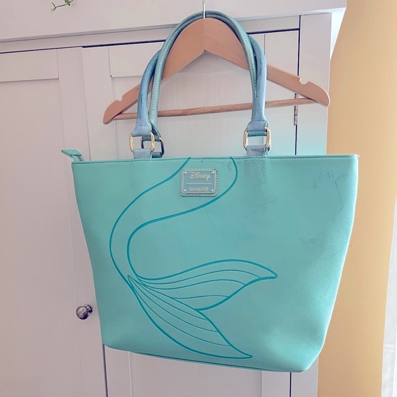 Loungefly Ariel Tote - Picture 2 of 13